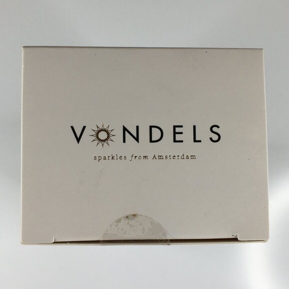 Vondels Christmas Tree Topper with Dog Mouth Blown Glass Hand Painted Poodle - Picture 10 of 16